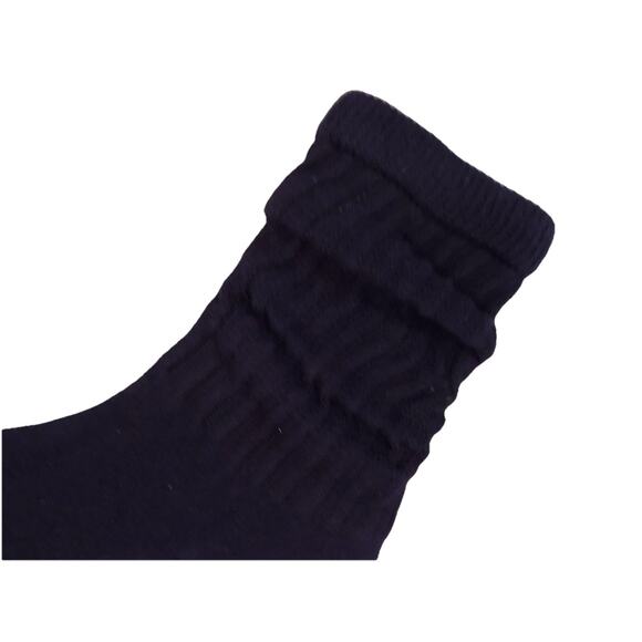 2 pair of black slouch socks womens size 9-11 NEW - Picture 2 of 2